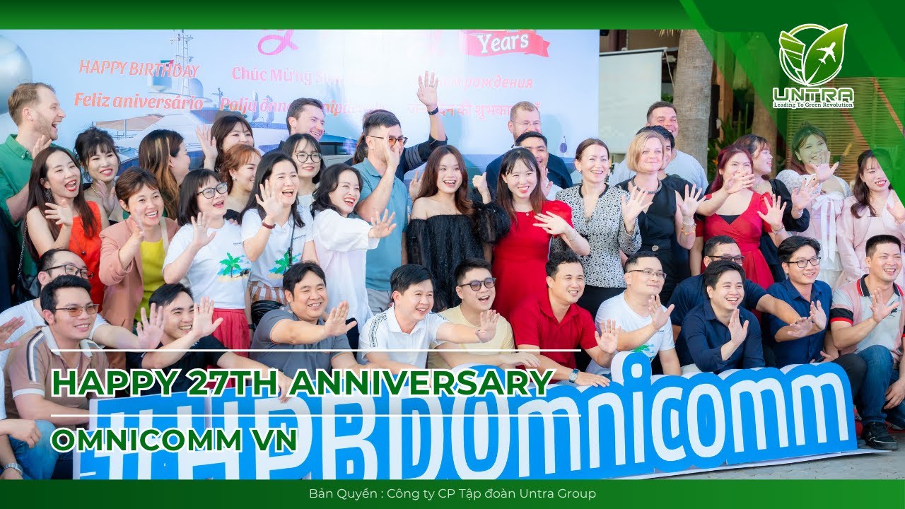 Happy Birthday 27 Years OMNICOMN VN by Untra Group