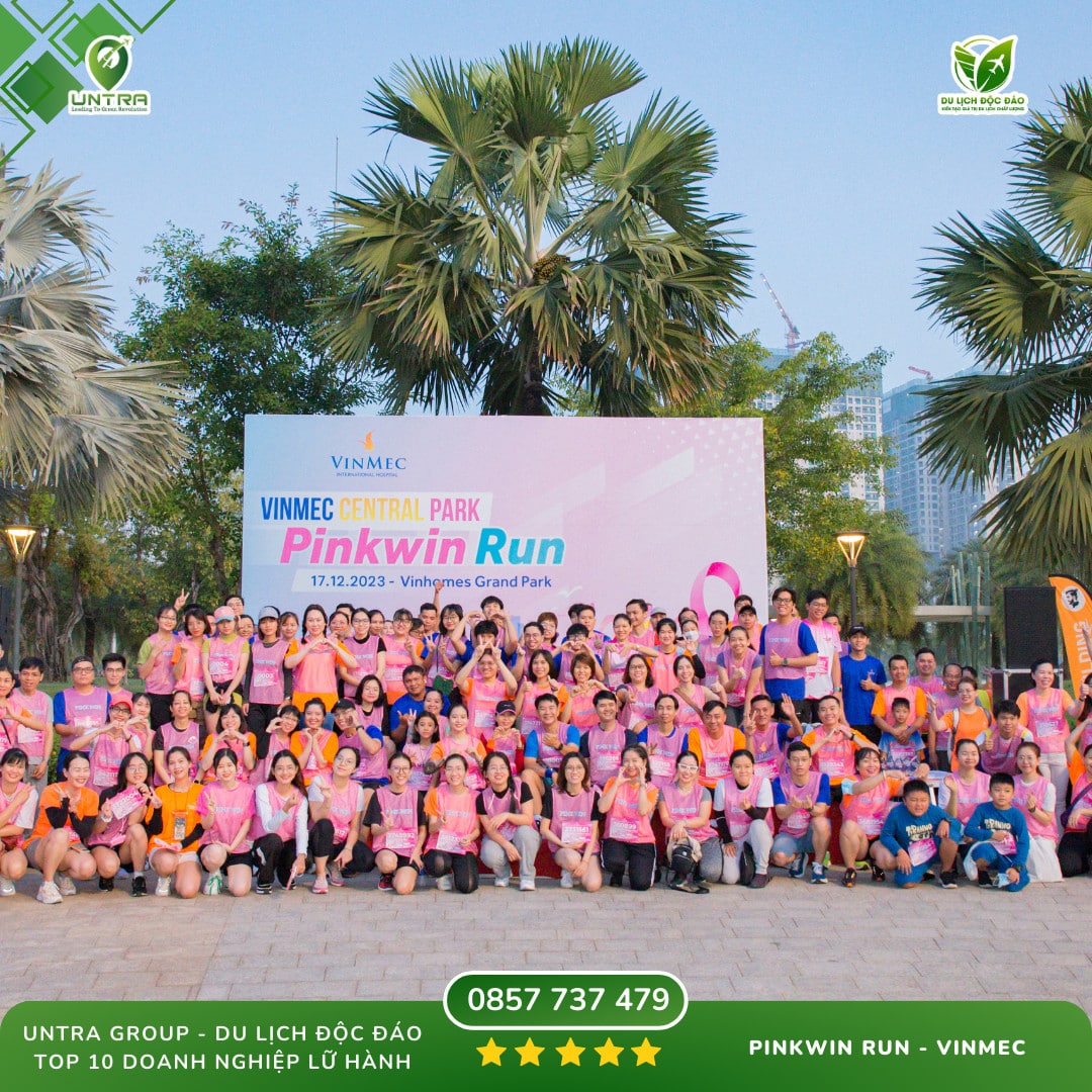 Untra Event Giải Chạy Bộ Pinkwin Run Cùng Bệnh Viện Đa Khoa Vinmec