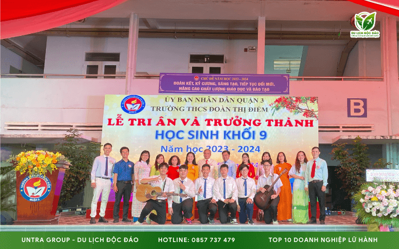 LỄ TRƯỞNG THÀNH - THCS ĐOÀN THỊ ĐIỂM